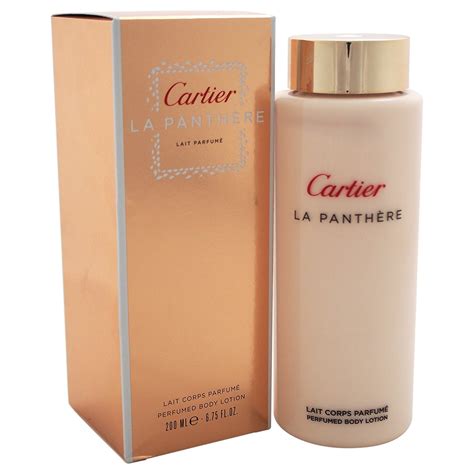 cartier la panthere perfumed body lotion|cartier la panthere price.